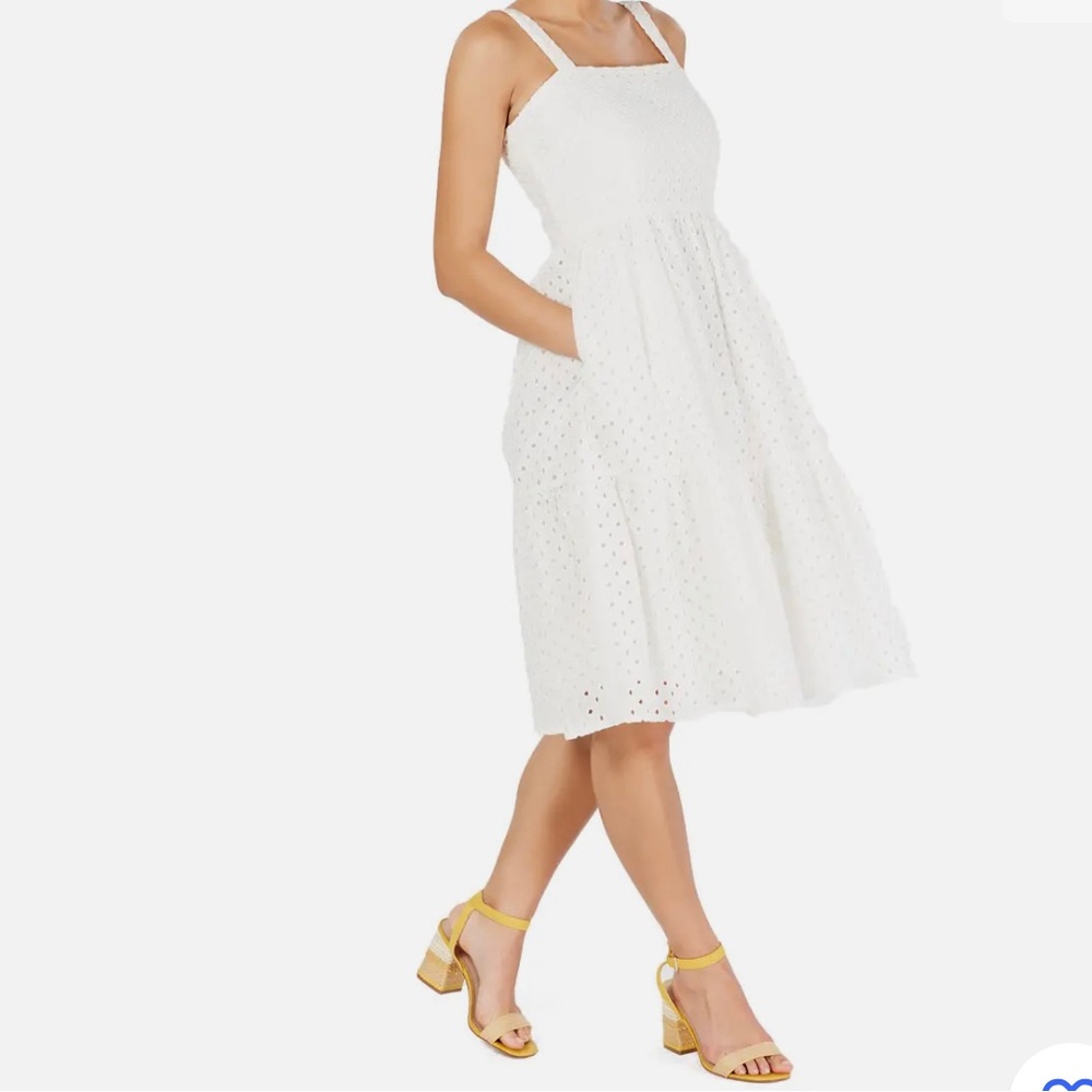 Vince Camuto Eyelet Lace Sundress